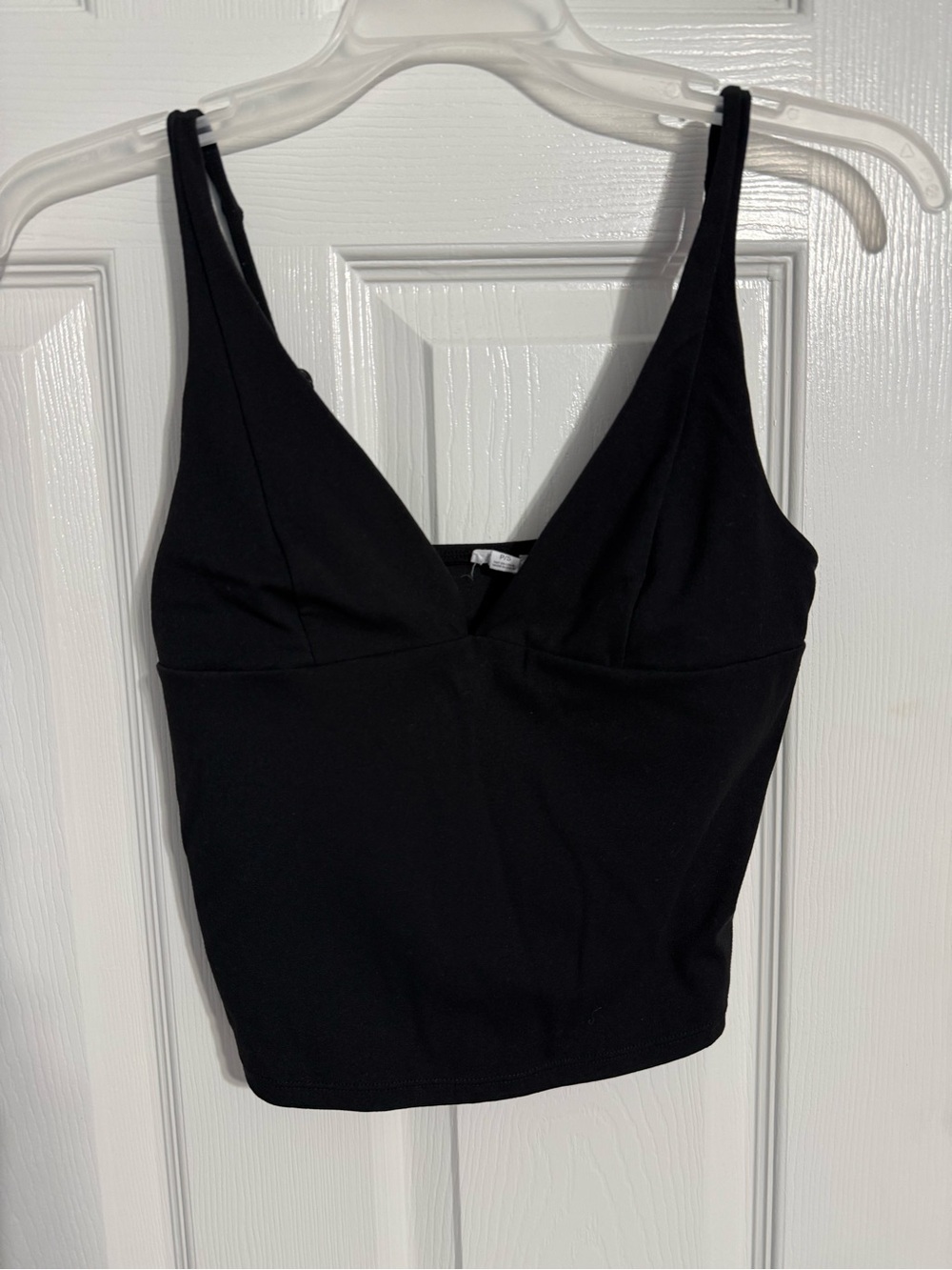 Garage Black Crop Top